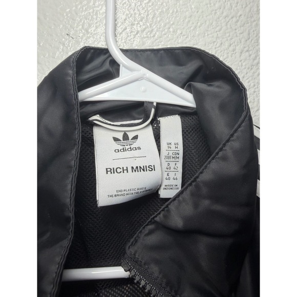 Adidas x Rich Mnisi Track Jacket Multicolor Animal Print Cropped Windbreaker M - Picture 8 of 15